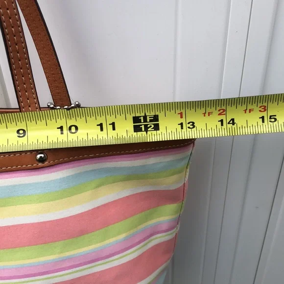 Coach Hampton Pastel Tote Bag # A0969-F13552 - Picture 7 of 8